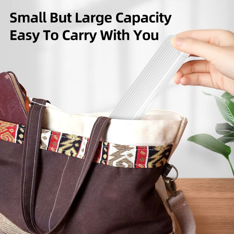 For Apple Pencil 1/2 Capacitance Pen Adapter Accessory Storage Box(Lavender Purple) - Pencil Accessories by PMC TechLife | Online Shopping South Africa | PMC TechLife