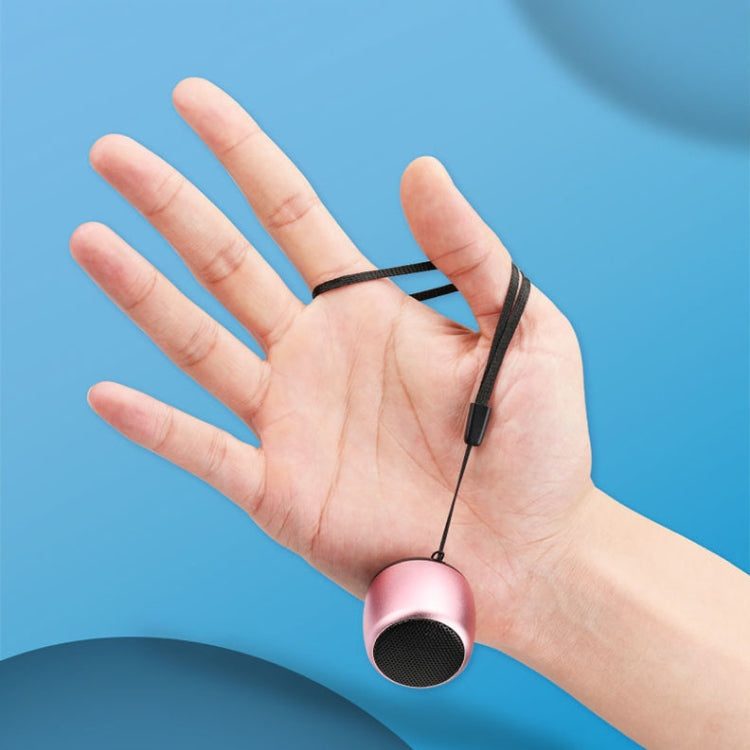 Small TWS Couplet Wireless Bluetooth Speaker Mini Smart Noise Reduction Waterproof Speaker(Rose Gold) - Mini Speaker by PMC TechLife | Online Shopping South Africa | PMC TechLife