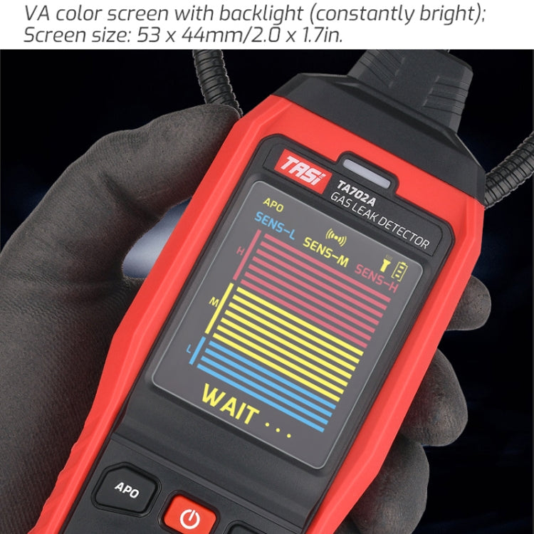 TASI TA702B Simulation Bar+Digital Display Cumbelo Gas Detector Portable Gas Testing Instrument Natural Gas Discovery Detective - free shipping - PMC TechLife - Order now!