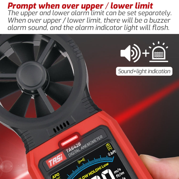 TASI TA642A Portable Digital Wind Speed Meter Air Volume Tester - free shipping - PMC TechLife - Order now!