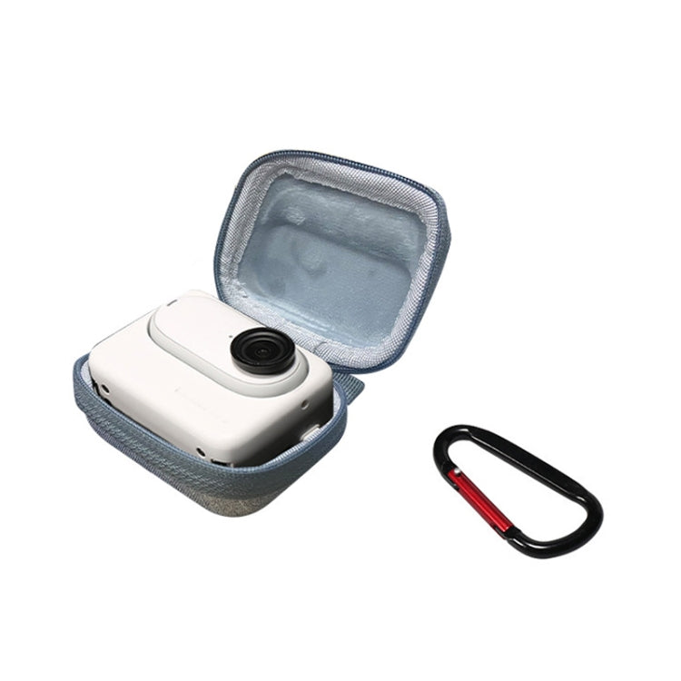 For Insta360 GO 3 Mini Body Bag Portable Storage Bag With Carabiner(Gray) - Case & Bags by PMC TechLife | Online Shopping South Africa | PMC TechLife