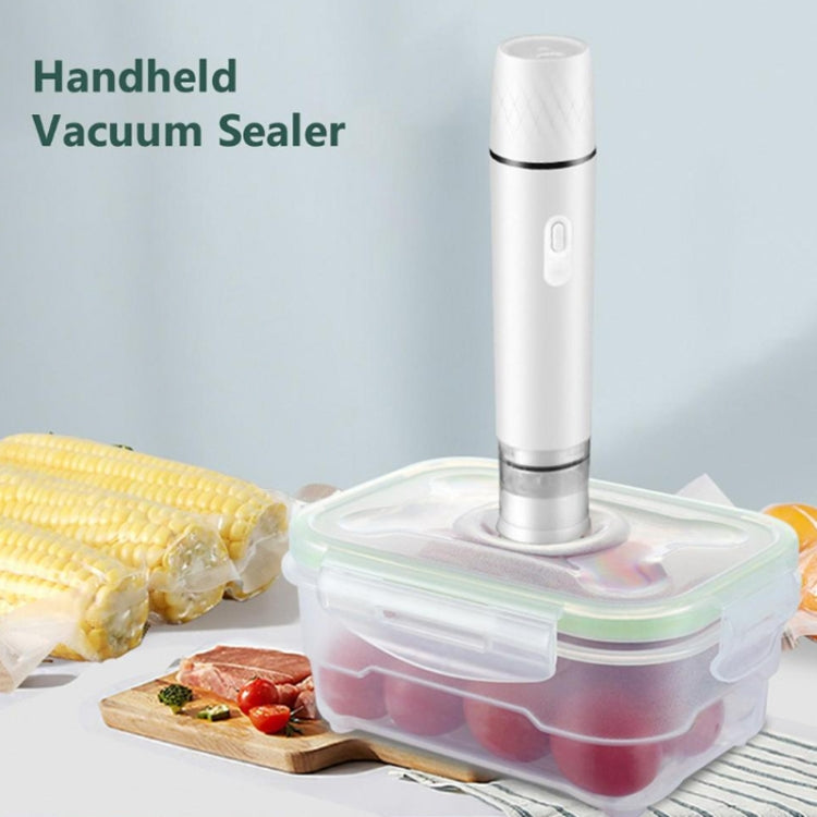 Handheld Vacuum Machine Rechargeable Food Preservation Compression Storage Machine(Black) - free shipping - PMC TechLife - Order now!