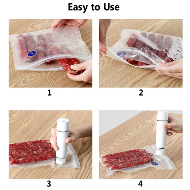 Handheld Vacuum Machine Rechargeable Food Preservation Compression Storage Machine(Black) - free shipping - PMC TechLife - Order now!