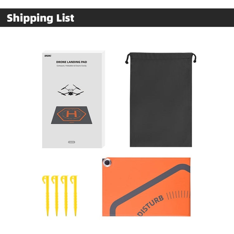 For DJI Mavic MINI 3PRO/AIR3/Avata BRDRC Drone Landing Pad, Size: 50x50cm - free shipping - PMC TechLife - Order now!