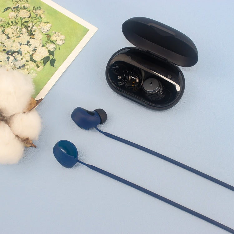 For Anker Soundcore Space A40 2pcs Headphones Silicone Anti-Lost Cord(Blue) - Anti-lost & Holder by PMC TechLife | Online Shopping South Africa | PMC TechLife