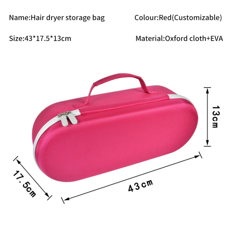 For Dyson HD03/HD08/HD15 Hair Dryer Storage Box EVA Hard Shell Bag(Rose Red) - free shipping - PMC TechLife - Order now!