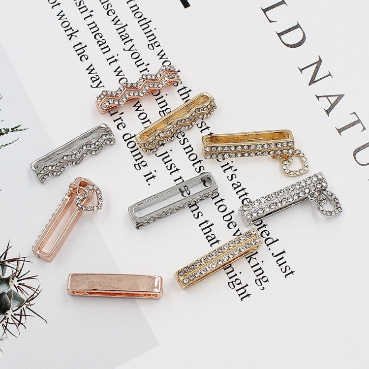 3pcs/set Smart Watch Silicone Strap Buckle Decoration Ring(Silver) - free shipping - PMC TechLife - Order now!