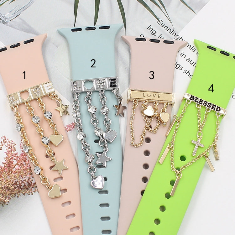 Watch Silicone Watch Band Decoration Ring Diamond Series Decoration Buckle(4) - free shipping - PMC TechLife - Order now!