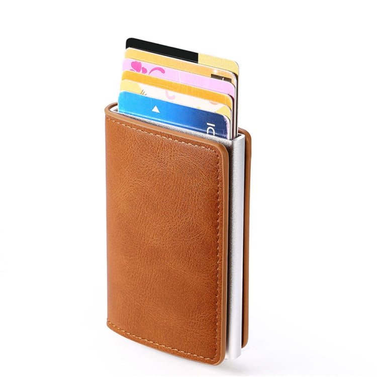 HUMERPAUL RFID Anti-Magnetic Automatic Card Set Credit Card Box Coin Bag(Red) - Antimagnetic RFID Package by HUMERPAUL | Online Shopping South Africa | PMC TechLife | Buy Now Pay Later Mobicred