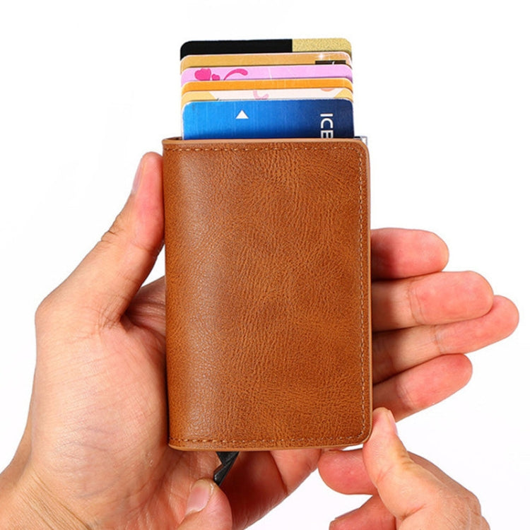 HUMERPAUL RFID Anti-Magnetic Automatic Card Set Credit Card Box Coin Bag(Black) - Antimagnetic RFID Package by HUMERPAUL | Online Shopping South Africa | PMC TechLife | Buy Now Pay Later Mobicred