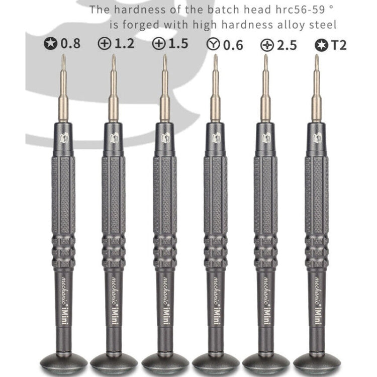 MECHANIC iMini Series Mobile Phone Repair Glasses Screw Batch Clock Tool, Series: Phillips 1.5 - Screwdriver by MECHANIC | Online Shopping South Africa | PMC TechLife