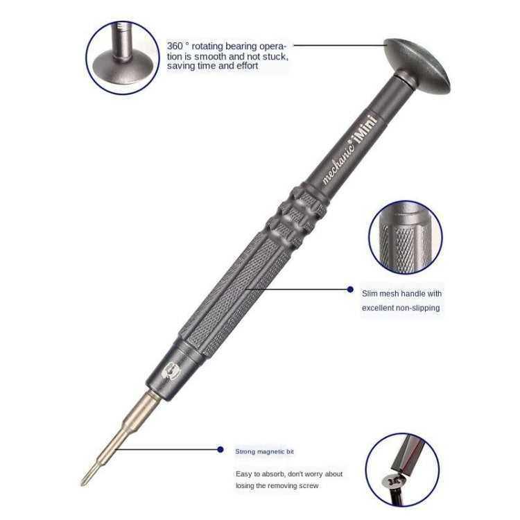 MECHANIC iMini Series Mobile Phone Repair Glasses Screw Batch Clock Tool, Series: Triangle 0.6 - Screwdriver by MECHANIC | Online Shopping South Africa | PMC TechLife