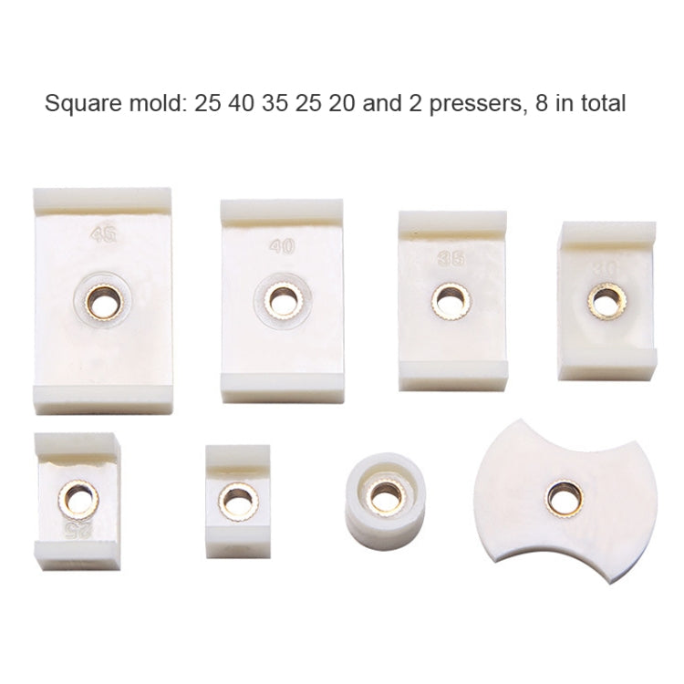 8 In 1 Desktop Watch Gland Watch Press Cover Mold Watch Repair Tool - Watch Repair Tools by PMC TechLife | Online Shopping South Africa | PMC TechLife | Buy Now Pay Later Mobicred