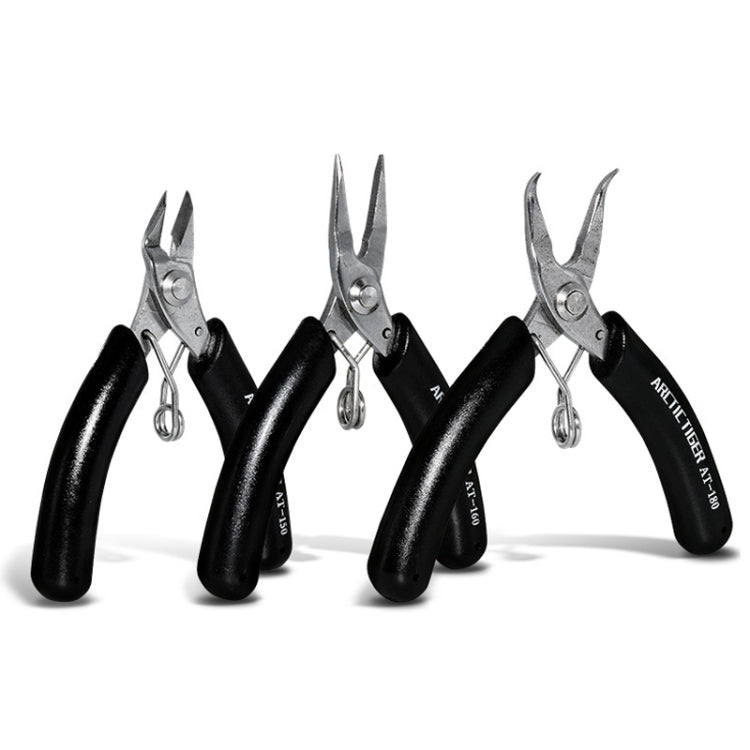 ARCTIC TIGER AT-150 Diagonal Mini Palm Stainless Steel Cutting Plier Jewelry Making Handmade Plier - Pliers by ARCTIC TIGER | Online Shopping South Africa | PMC TechLife | Buy Now Pay Later Mobicred