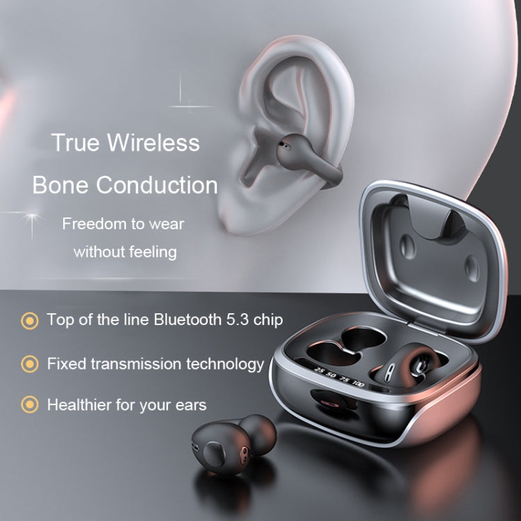 JX80 TWS Wireless Bone Conduction Clip-On Ear Noise Reduction Bluetooth Headset(Skin Color) - TWS Earphone by PMC TechLife | Online Shopping South Africa | PMC TechLife