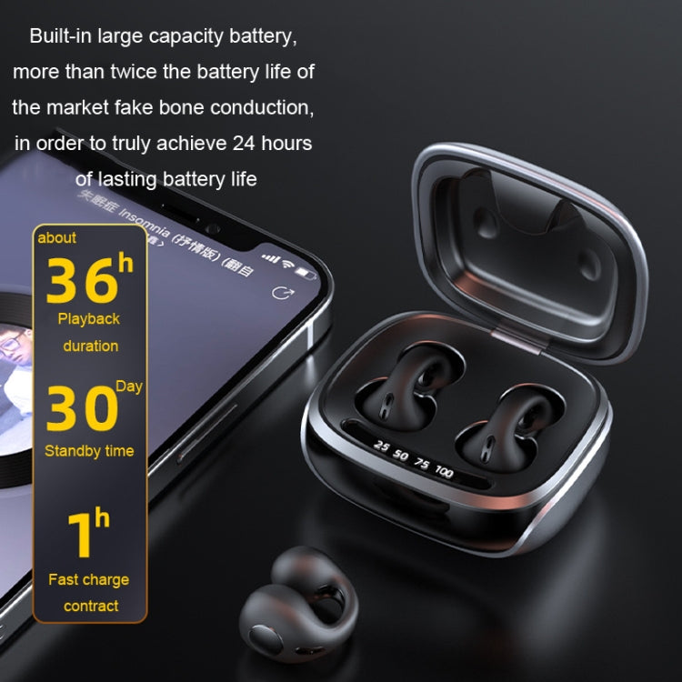 JX80 TWS Wireless Bone Conduction Clip-On Ear Noise Reduction Bluetooth Headset(Skin Color) - TWS Earphone by PMC TechLife | Online Shopping South Africa | PMC TechLife