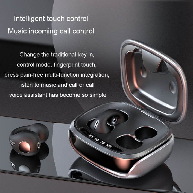 JX80 TWS Wireless Bone Conduction Clip-On Ear Noise Reduction Bluetooth Headset(Skin Color) - TWS Earphone by PMC TechLife | Online Shopping South Africa | PMC TechLife