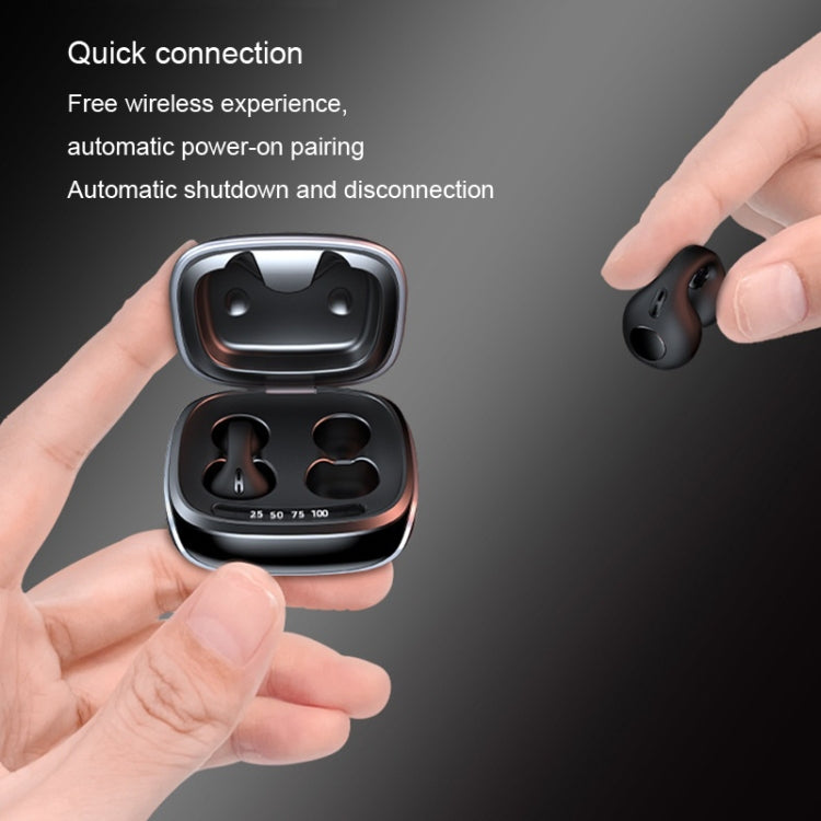 JX80 TWS Wireless Bone Conduction Clip-On Ear Noise Reduction Bluetooth Headset(Skin Color) - TWS Earphone by PMC TechLife | Online Shopping South Africa | PMC TechLife