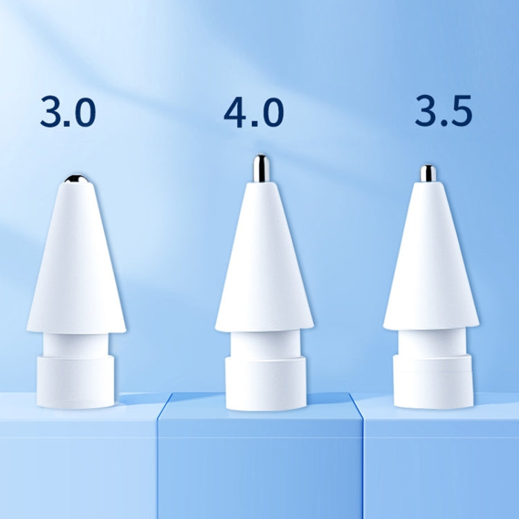 For Apple Pencil 1/2 Generation Modified Metal Wear-Resistant Paper-Like Needle Tube Nib, Color: 3.0 Reform Round Head Silver - Pencil Accessories by PMC TechLife | Online Shopping South Africa | PMC TechLife