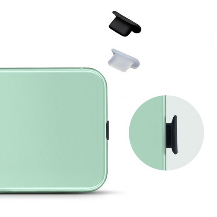 8 Pin Phone Dust Plug Silicone Charging Port Plug(Black) - free shipping - PMC TechLife - Order now!