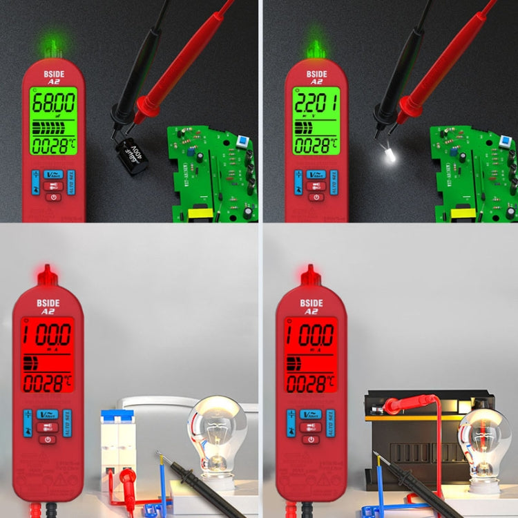 BSIDE A2 Charging Model Mini Digital Auto-Ranging Pencil Multimeter, Specification: Standard - free shipping - PMC TechLife - Order now!