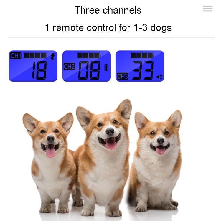 800m Remote Control Stop Barker Dog Trainer Smart Anti-Disturbance Vibration Collar, Specification: With 2 Collars - Training Aids by PMC TechLife | Online Shopping South Africa | PMC TechLife | Buy Now Pay Later Mobicred