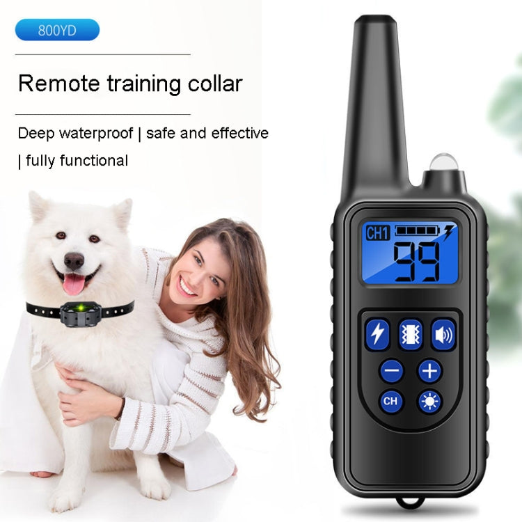 800m Remote Control Stop Barker Dog Trainer Smart Anti-Disturbance Vibration Collar, Specification: With 2 Collars - Training Aids by PMC TechLife | Online Shopping South Africa | PMC TechLife | Buy Now Pay Later Mobicred