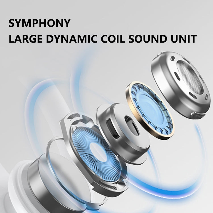 TWS Ear-Mounted LED Digital Display Noise Reduction Bluetooth Earphones With Power Bank Function(Blue) - free shipping - PMC TechLife - Order now!