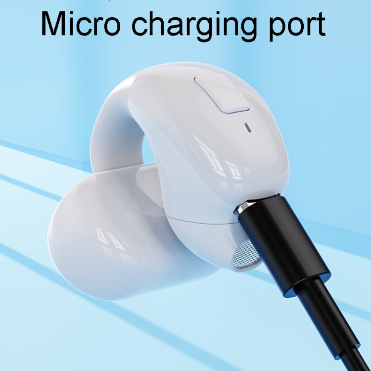 Clip-On Single Ear Bluetooth Earphone Wireless Earphone For Sports And Gaming, Packing: Box(Light Skin) - free shipping - PMC TechLife - Order now!