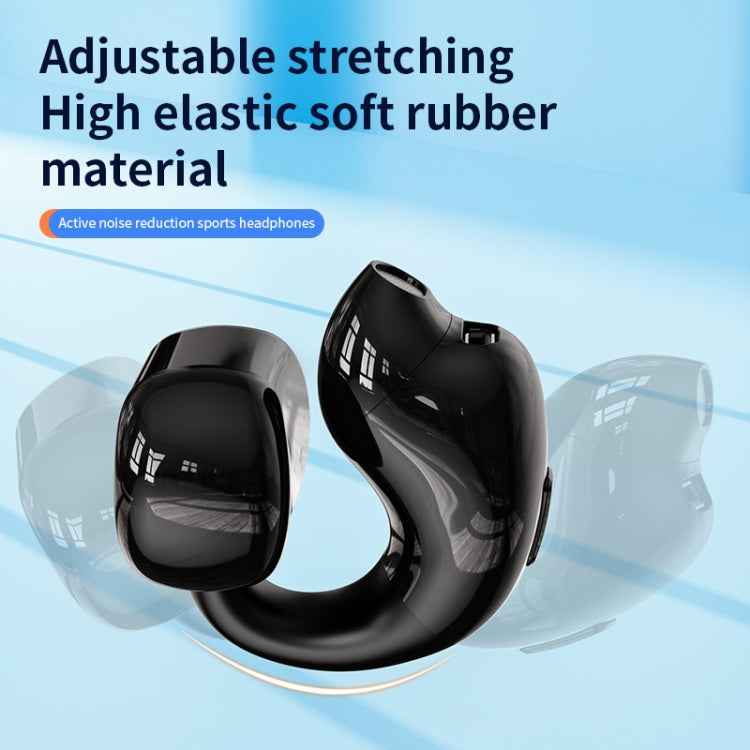 Clip-On Single Ear Bluetooth Earphone Wireless Earphone For Sports And Gaming, Packing: Box(White) - Bluetooth Earphone by PMC TechLife | Online Shopping South Africa | PMC TechLife | Buy Now Pay Later Mobicred