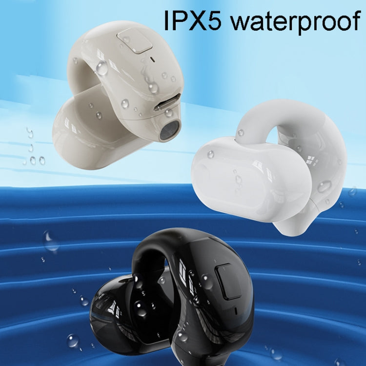 Clip-On Single Ear Bluetooth Earphone Wireless Earphone For Sports And Gaming, Packing: Box(Light Skin) - free shipping - PMC TechLife - Order now!