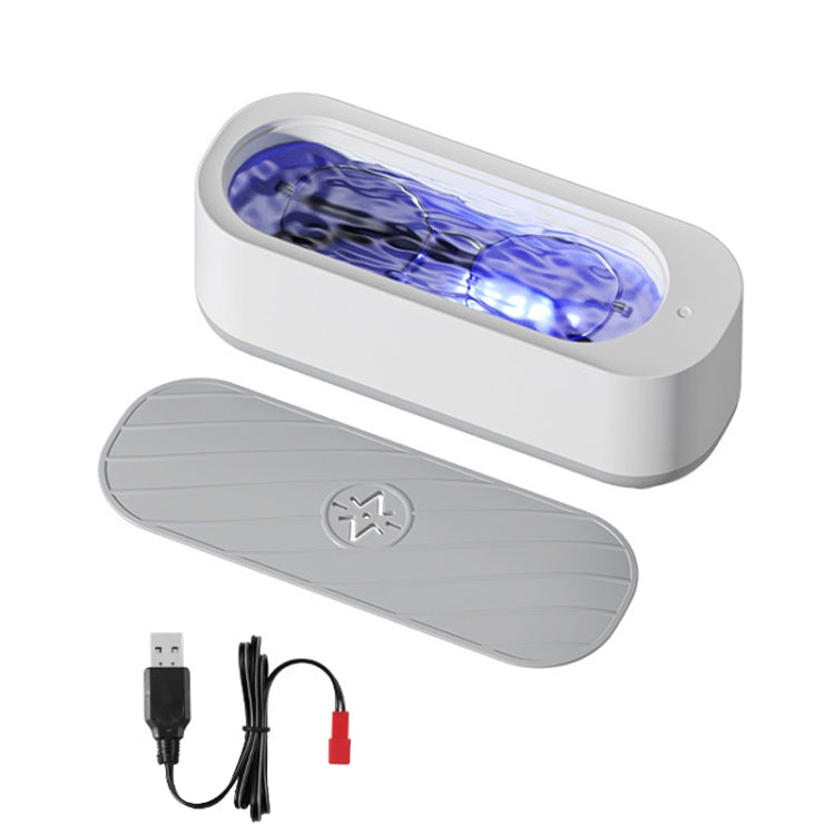 Multifunctional Ultrasonic Cleaner Jewelry Glasses Lenses Cleaning Machine, Spec: Rechargeable With Purple Light - free shipping - PMC TechLife - Order now!