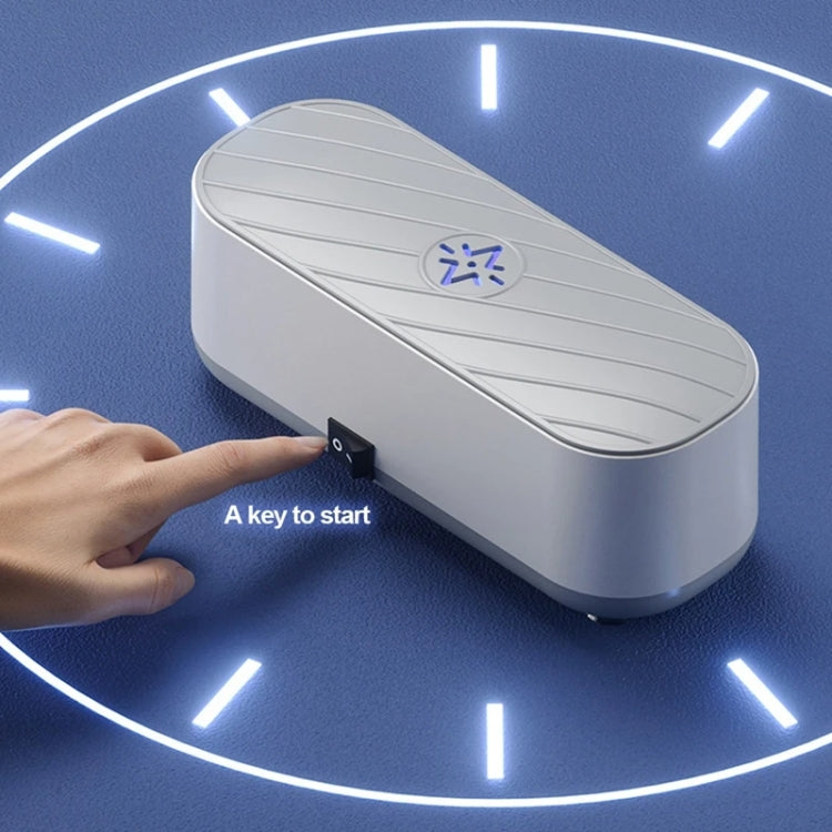 Multifunctional Ultrasonic Cleaner Jewelry Glasses Lenses Cleaning Machine, Spec: Rechargeable With Purple Light - free shipping - PMC TechLife - Order now!