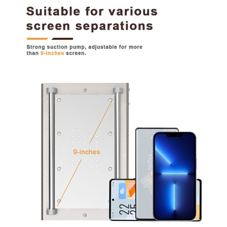 Baku BA-946+ 9 Inch 450W Phone Screen Separator With Electronic Glue Remove 110V US Plug - free shipping - PMC TechLife - Order now!