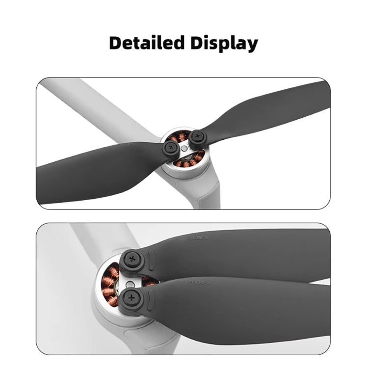 For DJI Mini 4 Pro 4pairs  Drone Propeller Blades 6030F Props Replacement Parts - free shipping - PMC TechLife - Order now!