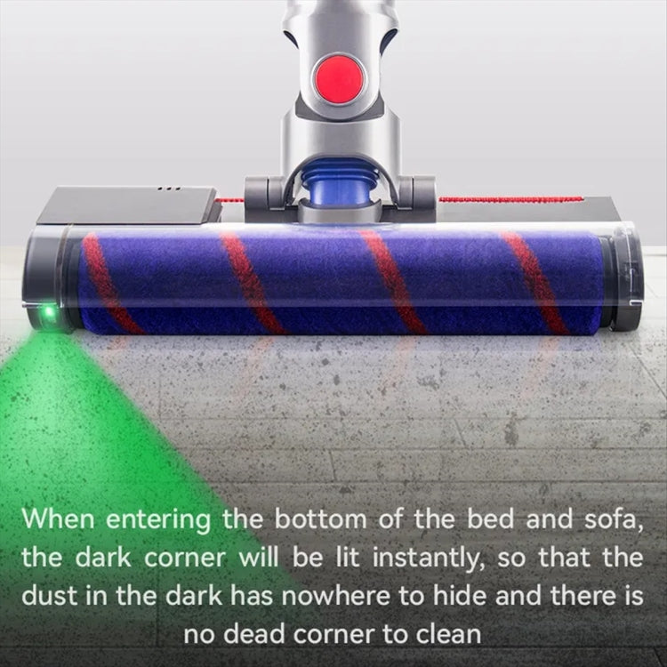 Vacuum Cleaner Floor Brush Head With Green Light For Dyson V10 Slim V12 Slim+Water Tank - free shipping - PMC TechLife - Order now!