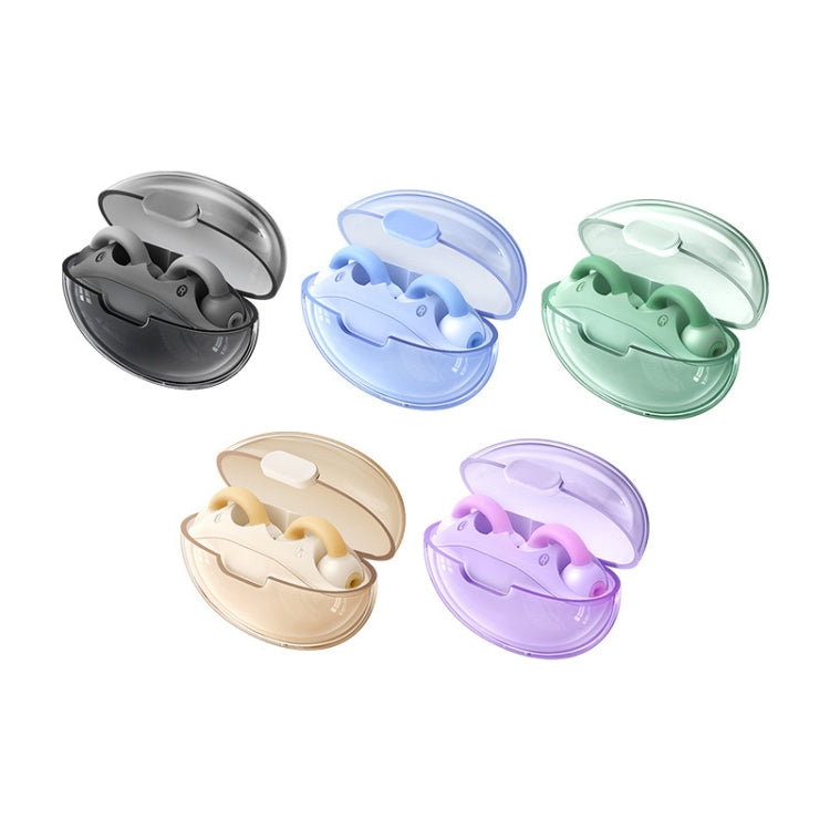 REMAX CozyBuds W15 Transparent Ear Clip Wireless Bluetooth Earphone OWS Sports Earphone(Blue) - Bluetooth Earphone by REMAX | Online Shopping South Africa | PMC TechLife | Buy Now Pay Later Mobicred