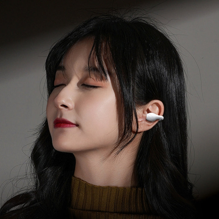 REMAX CozyBuds W11 Ear Clip Sports Earphone Bluetooth Phone Wireless Earphone(White) - Bluetooth Earphone by REMAX | Online Shopping South Africa | PMC TechLife | Buy Now Pay Later Mobicred