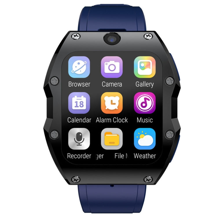 LOKMAT Appllp 3 Max 2.02-Inch Plug Card 4G Call Waterproof Sport Smart Watch With SOS(Blue) - free shipping - PMC TechLife - Order now!