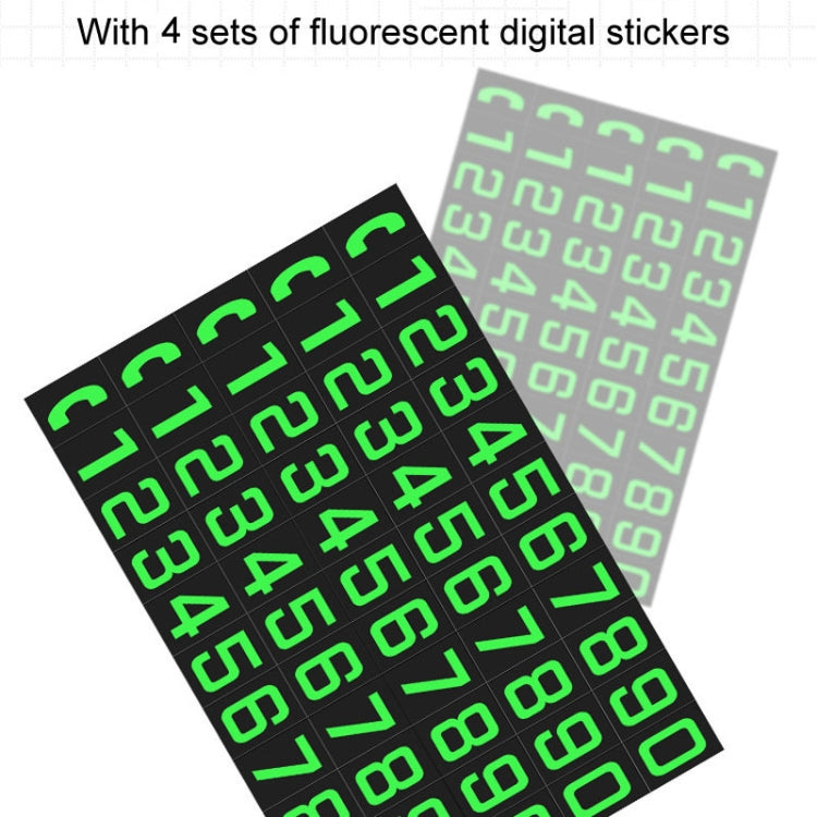 Automobile Temporary Parking License Plate Move Car Phone Number Cards(Black) - Parking Card by PMC TechLife | Online Shopping South Africa | PMC TechLife