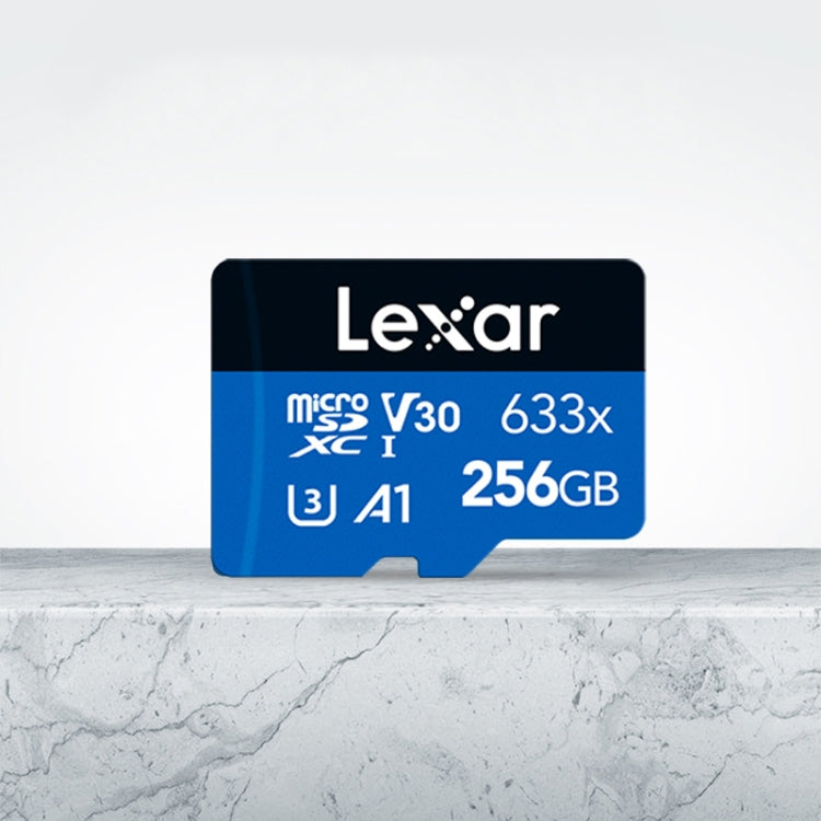 Lexar 633x 256GB High-speed Mobile Phone Camera Memory TF Card Switch Expansion Driving Recorder Dedicated Storage Flash Memory Card - free shipping - PMC TechLife - Order now!