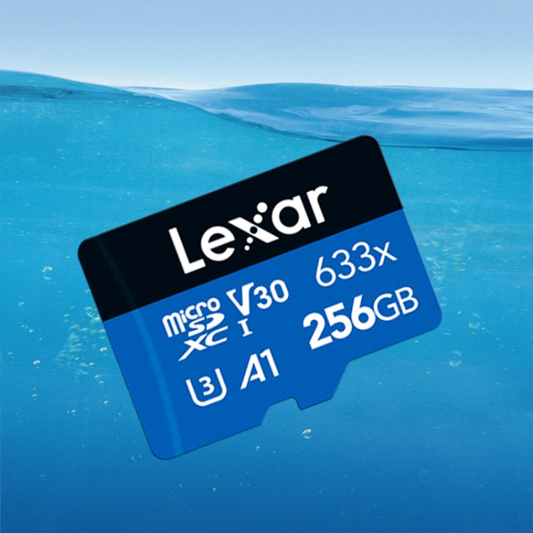Lexar 633x 256GB High-speed Mobile Phone Camera Memory TF Card Switch Expansion Driving Recorder Dedicated Storage Flash Memory Card - free shipping - PMC TechLife - Order now!