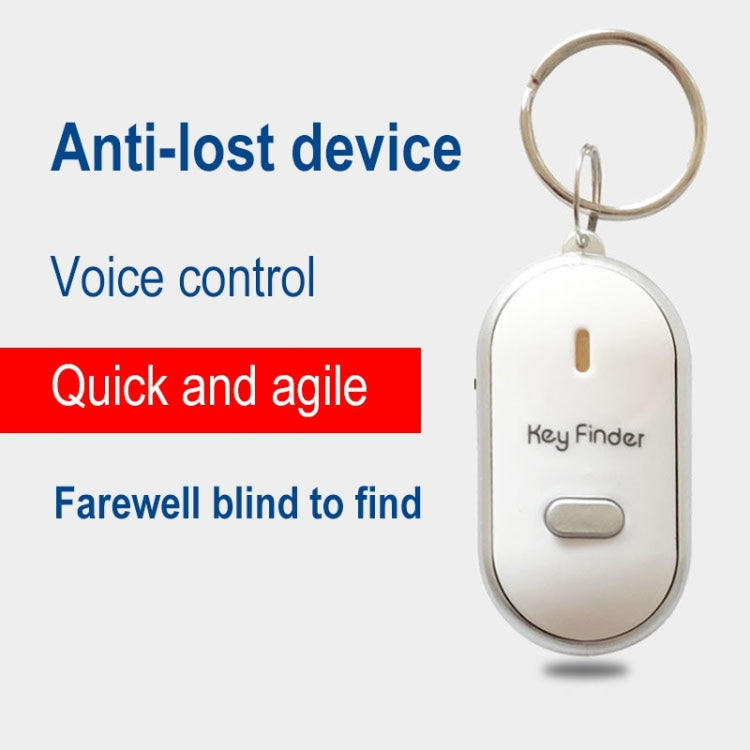 5 PCS ZG808 LED Key Finder Voice Control Anti-lost Device, Random Color Delivery - Personal Tracker by PMC TechLife | Online Shopping South Africa | PMC TechLife