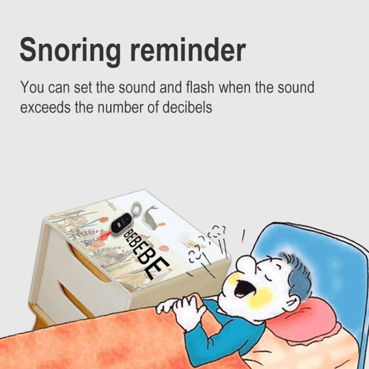 5 PCS ZG808 LED Key Finder Voice Control Anti-lost Device, Random Color Delivery - Personal Tracker by PMC TechLife | Online Shopping South Africa | PMC TechLife