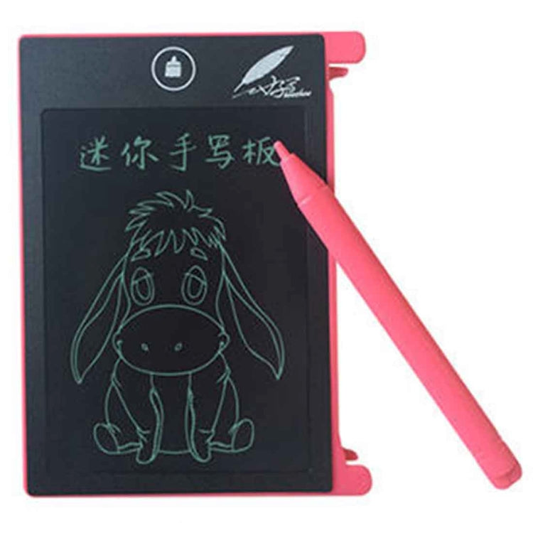CHUYI 4.4 inch LCD Writing Tablet Portable Electronic Writing Drawing Board Doodle Pads with Stylus for Home School Office(Pink) - free shipping - PMC TechLife - Order now!