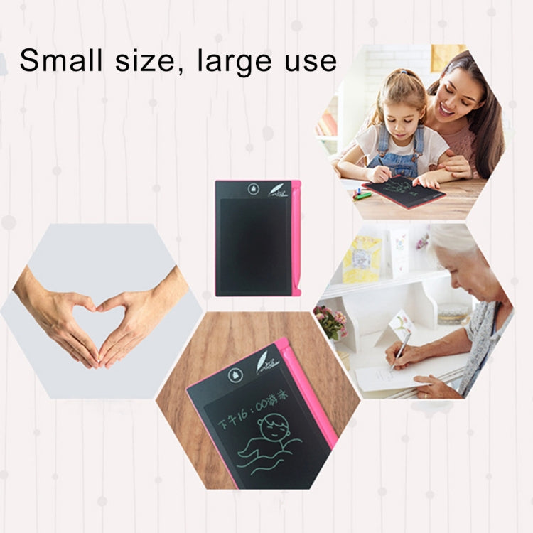 CHUYI 4.4 inch LCD Writing Tablet Portable Electronic Writing Drawing Board Doodle Pads with Stylus for Home School Office(Pink) - free shipping - PMC TechLife - Order now!