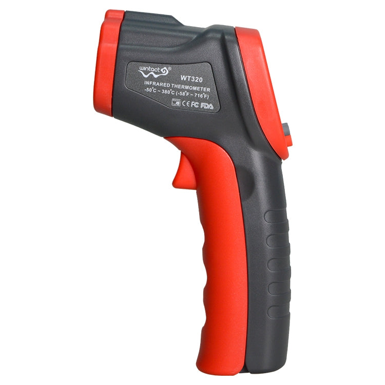 Wintact WT320 -50 Degree C~380 Degree C Handheld Portable Outdoor Non-contact Digital Infrared Thermometer - Thermostat & Thermometer by Wintact | Online Shopping South Africa | PMC TechLife | Buy Now Pay Later Mobicred