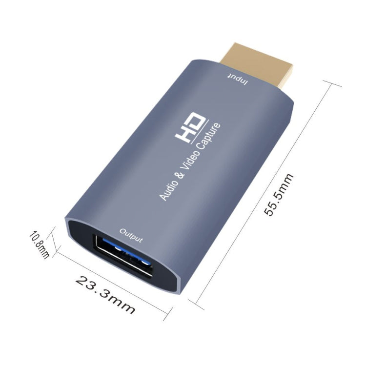 Z51 USB Female to HDMI Male Video Capture Card - Video Capture Solutions by PMC TechLife | Online Shopping South Africa | PMC TechLife