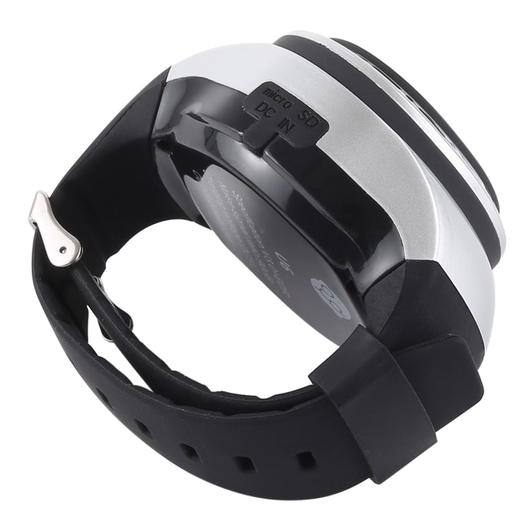 U6 Smart Wireless Bluetooth V3.0 + EDR Sport Music Watch Speaker, Support Hands-free Calls & FM Radio & TF Card(Silver) - Desktop Speaker by PMC TechLife | Online Shopping South Africa | PMC TechLife