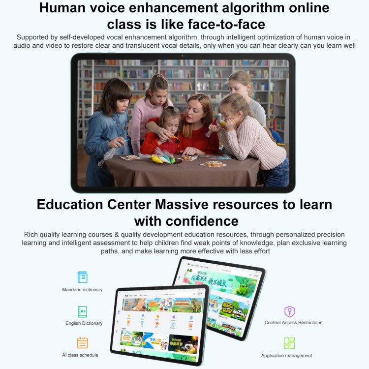 Honor Pad 8 HEY-W09 WiFi, 12 inch, 4GB+128GB, Magic UI 6.1 (Android S) Qualcomm Snapdragon 680 Octa Core, 8 Speakers, Not Support Google(Blue) - free shipping - PMC TechLife - Order now!